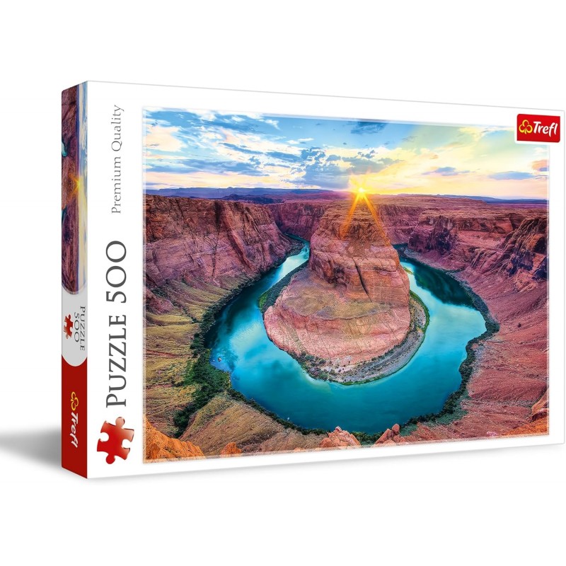 Puzzle 500 piéces grand canyon-Horseshoe Bend