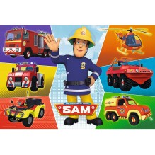 Puzzle 100 piéces Sam le pompier