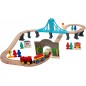 Baril Train Bois 60 Pièces Baril Train Bois 60 Pièces