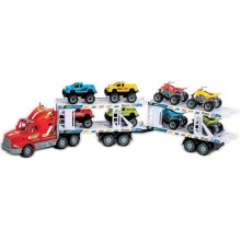 Camion remorque à friction convoyeur de quad 3 modèles aléatoire