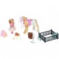 Coffret Poupée et son cheval + accessoires Coffret Poupée et son cheval + accessoires