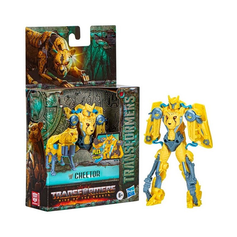 Transformers Rise of the Beasts Flex Changers Cheetor Transformers Rise of the Beasts Flex Changers Cheetor