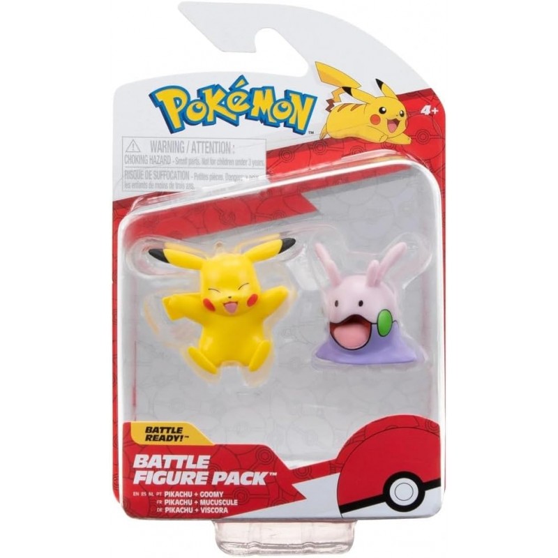 Pokemon Pack de 2 figurines Pikachu-Mucuscule Pokemon Pack de 2 figurines Pikachu-Mucuscule