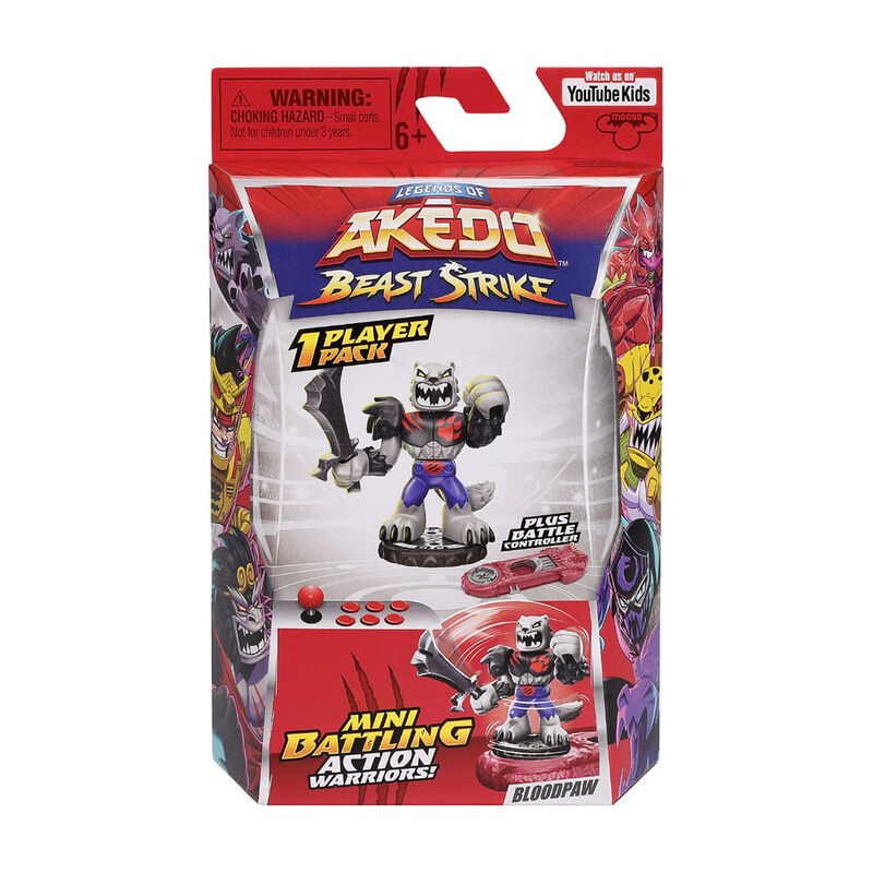 Akedo-Mini guerrier Bloodpaw Akedo-Mini guerrier Bloodpaw