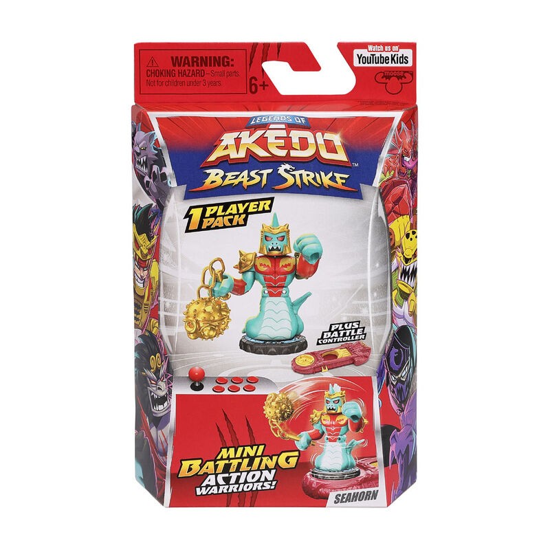 Akedo-Mini guerrier Seahorn Akedo-Mini guerrier Seahorn