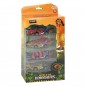 Coffret 4 voitures Dinosaures Coffret 4 voitures Dinosaures