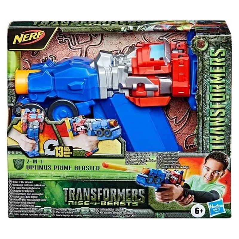 Figurine Transformers Rise Of The Beasts Blaster Optimus Prime 2 En 1 Figurine Transformers Rise Of The Beasts Blaster Optimus Prime 2 En 1
