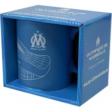 Mug Olympique de Marseille Stade rétro bleu