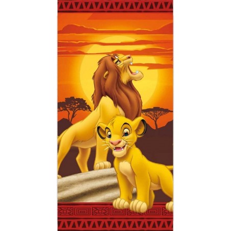 Serviette de plage le roi lion