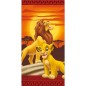Serviette de plage le roi lion