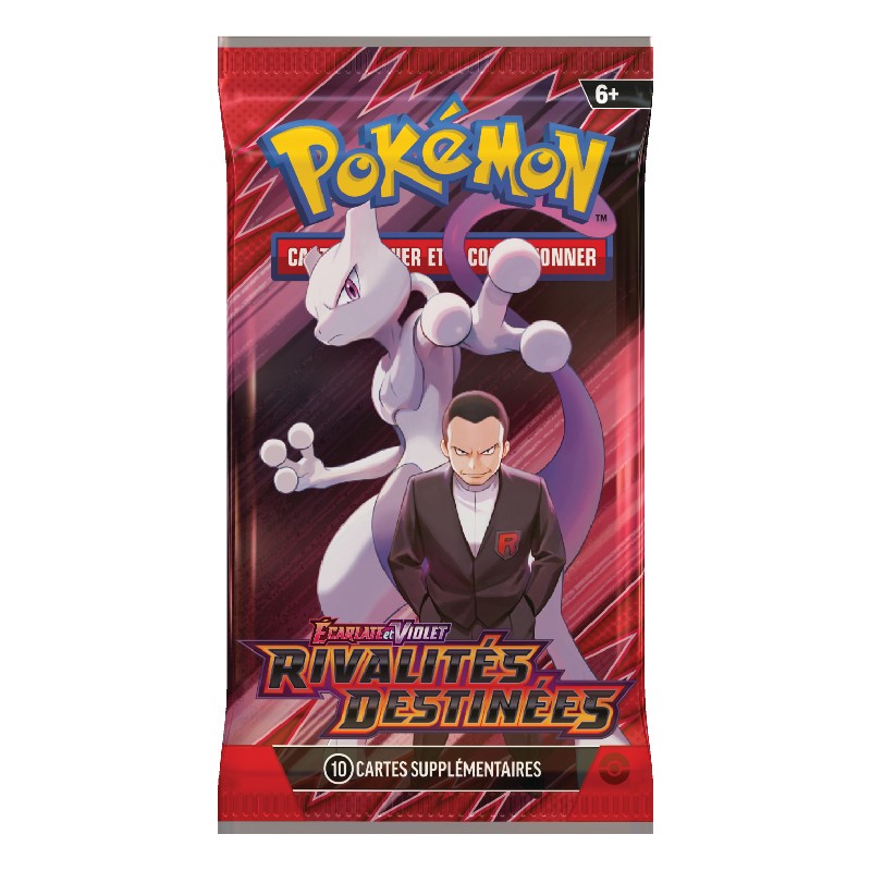 Pokémon JCC - Écarlate et Violet - Booster EV10 Rivalités Destinées Pokémon JCC - Écarlate et Violet - Booster EV10 Rivalités Destinées