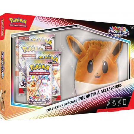 Collection spéciale Pochette à Accessoires Écarlate et Violet – Évolutions Prismatiques du JCC Pokémon