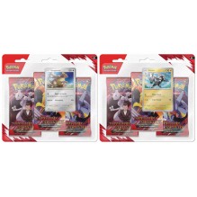 Pokémon JCC - Écarlate et Violet - Pack Blister de 3 Boosters EV10 Rivalités Destinées (1 Booster aléatoire)