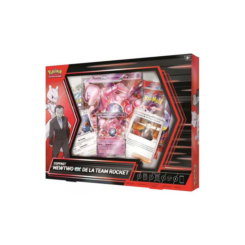 Pokémon JCC : Coffret Mewtwo-ex de la Team Rocket Pokémon JCC : Coffret Mewtwo-ex de la Team Rocket