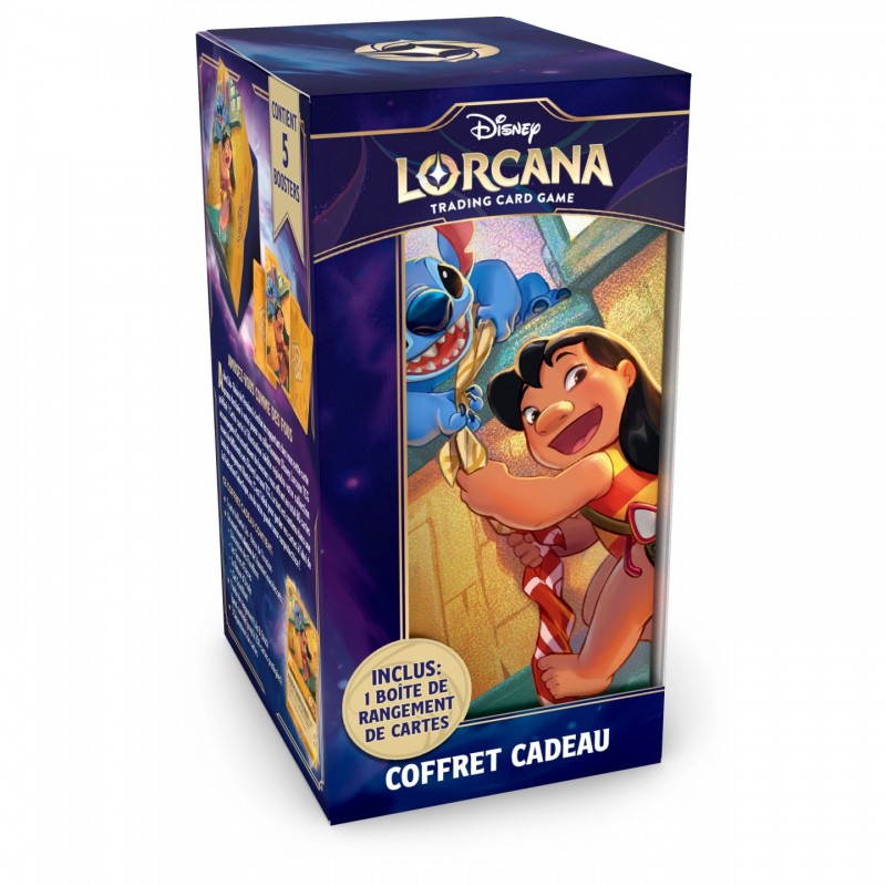 Disney Lorcana TCG - Coffret Cadeau L'île d'Archazia : Lilo & Stitch Disney Lorcana TCG - Coffret Cadeau L'île d'Archazia : Lilo & Stitch