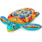 Tortue gonflable multicouleur