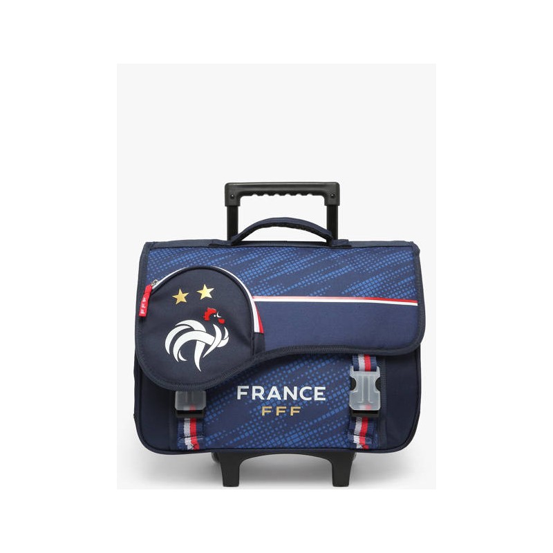 Cartable à roulettes FFF 41 cm