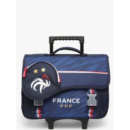 Cartable à roulettes FFF 41 cm