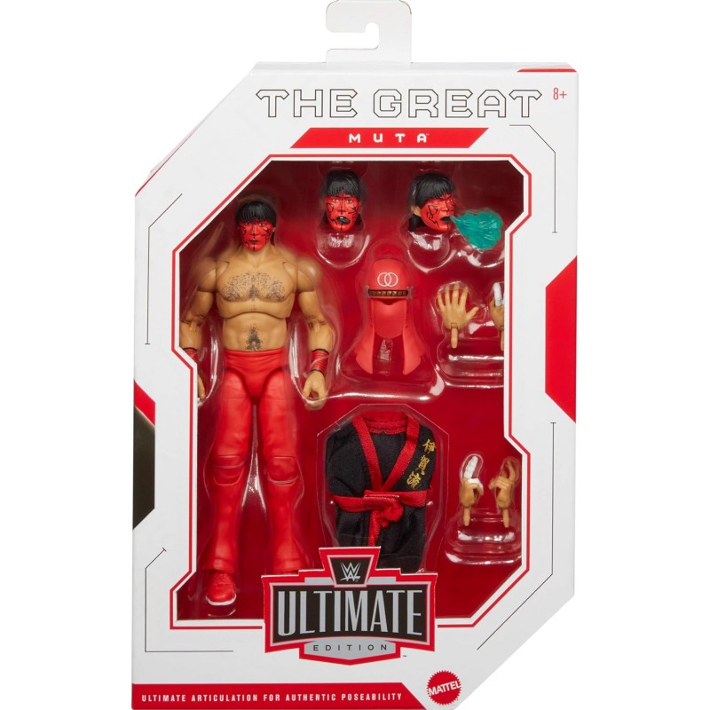 WWE Ultimate Edition Figurine et accessoires, The Great Muta de 15,2 cm