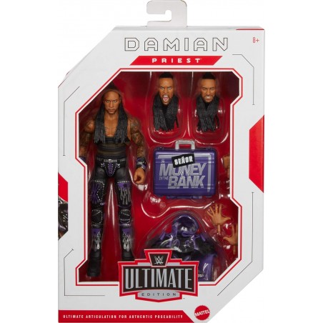 WWE Ultimate Edition Figurine et accessoires, Damian Priest de 15,2 cm