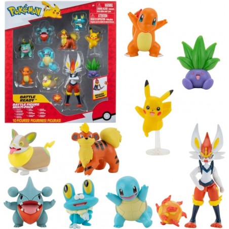 Coffret de 10 figurines Pokémon