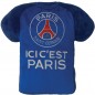 Coussin paris saint germain velours 36 cm
