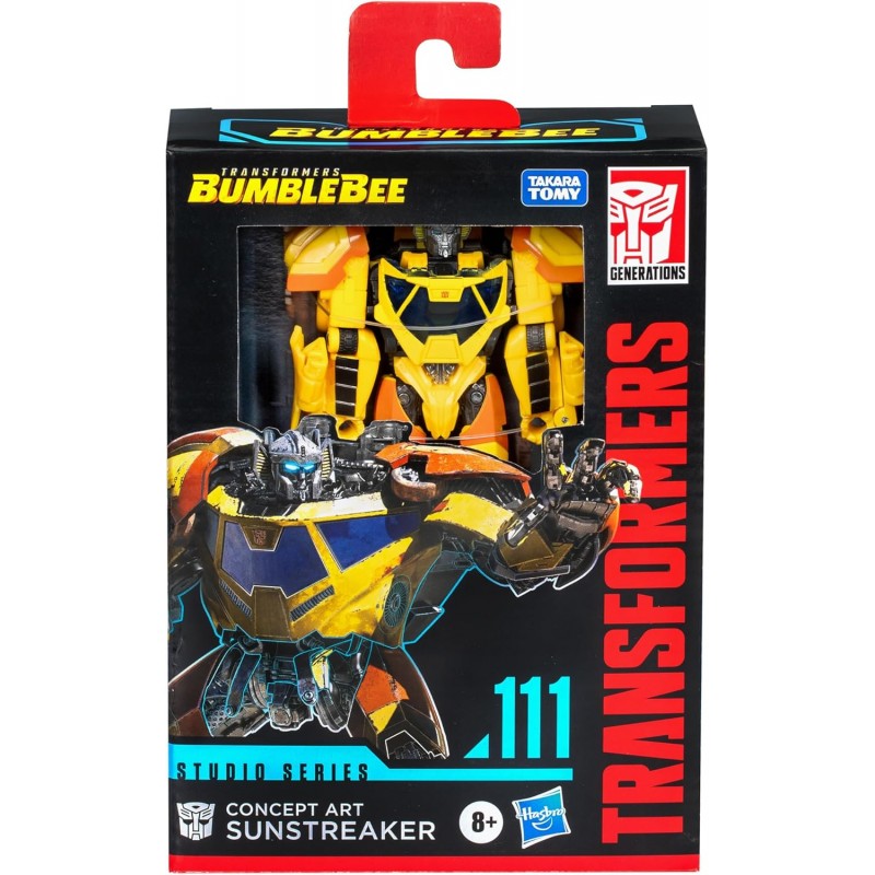 Transformers Generations Studio Series, figurine 111 Concept Art Sunstreaker classe Deluxe, Transformers: Bumblebee Transformers Generations Studio Series, figurine 111 Concept Art Sunstreaker classe Deluxe, Transformers: Bumblebee