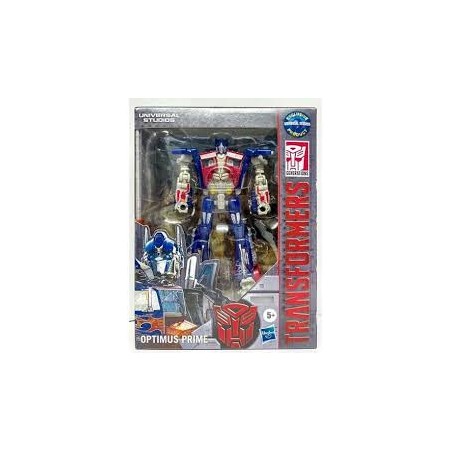 Figurine d'action de luxe Transformers Universal Studios Optimus Prime