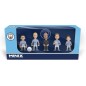 Pack de 5 figurines Manchester City Guardiola/Haaland/Foden/De Bruyne/Julián Álvarez