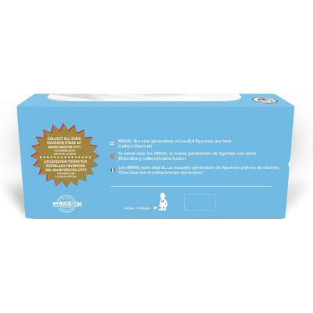 Pack de 5 figurines Manchester City Guardiola/Haaland/Foden/De Bruyne/Julián Álvarez