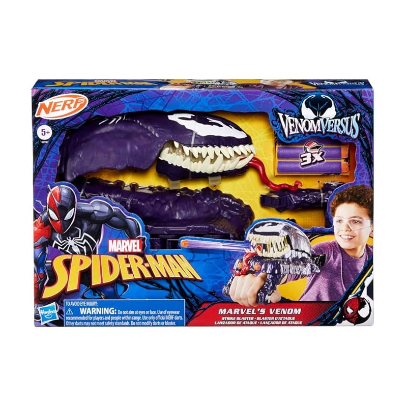 Spider-man Venomversus Blaster D'attaque Marvel’s Venom