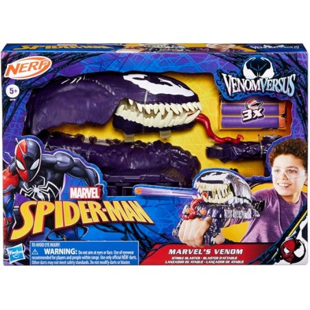 Spider-man Venomversus Blaster D'attaque Marvel’s Venom