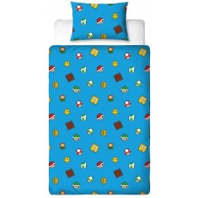 Housse de couette Mario ,Luigi et Toad polyester