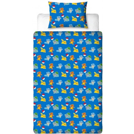 Housse de couette Pokémon Pikachu  réversible