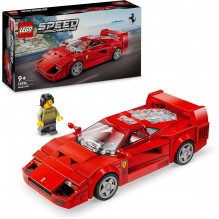 Lego F1 Ferrari F40 - Jeu de Construction avec véhicule de Course 76934