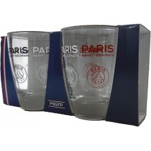 Set 2 verres à eau Paris saint germain