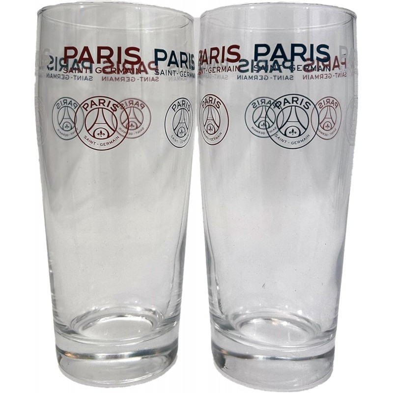 Set 2 verres à bière Paris saint Germain