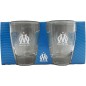 Set 2 verres à eau Olympique de Marseille