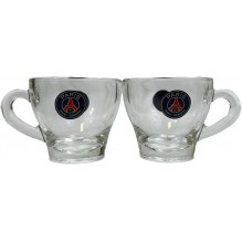 Set 2 tasses à café expresso Paris Saint Germain