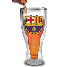 Verre à bière FC Barcelone en plastique