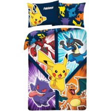 Housse de couette Pokémon réversible coton