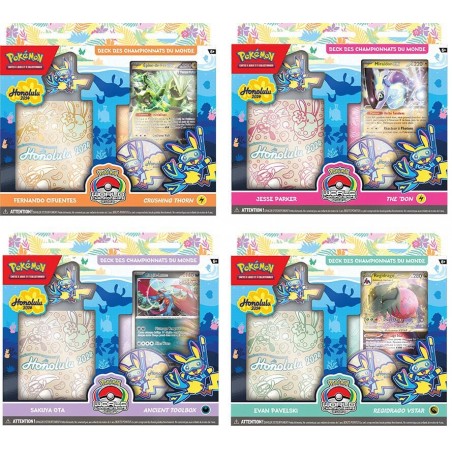 Deck - Pokemon - Deck Des Championnats Du Monde 2024 (Modéle aléatoire)