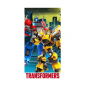 Serviette de bain Transformers Optimus Prime et Bumblebee