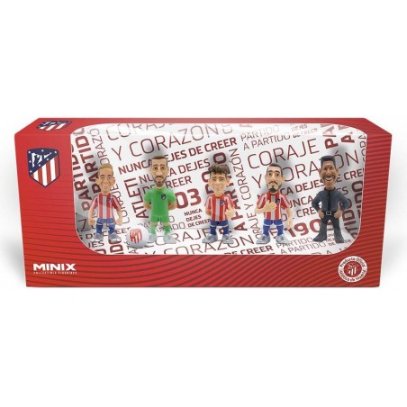 Pack de 5 figurines Atletico Madrid