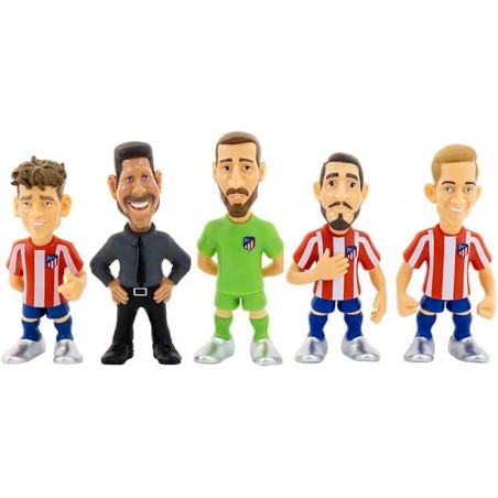 Pack de 5 figurines Atletico Madrid
