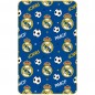 Plaid Real Madrid bleu   150 X 95 cm