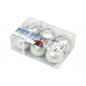 Lot de 6 boules de sapin de Noël la reine des neiges 2