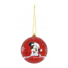 Lot de 6 boules de sapin de Noël 8 cm Mickey