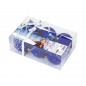 Lot de 6 boules de sapin de Noël la reine des neiges 2