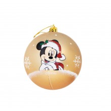 Lot de 6 boules de sapin de Noël 8 cm Mickey